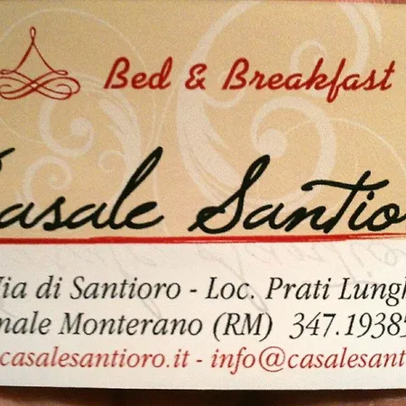 Casale Santioro Bed & Breakfast Canale Monterano